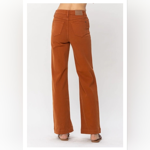 Judy Blue High Waist Garment Dyed Wide Leg - Picture 2 of 5